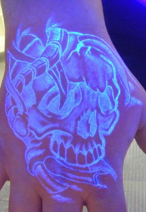 Blacklight UV Tattoo's